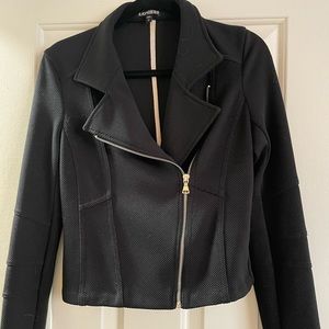 Zip up, moto style jacket